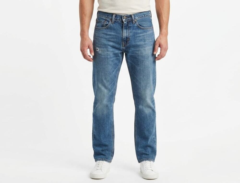 Levi Strauss & Co 505 Men's Jeans Regular Fit Straight - Size 28x32 - Color Blue